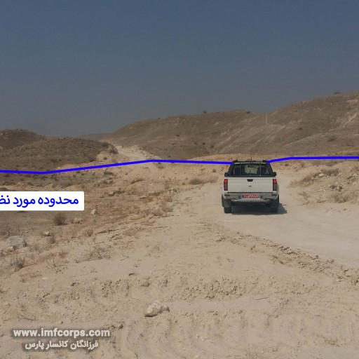 بازدید کارشناسان محترم منابع طبیعی شهرستان لامرد از معادن شرکت