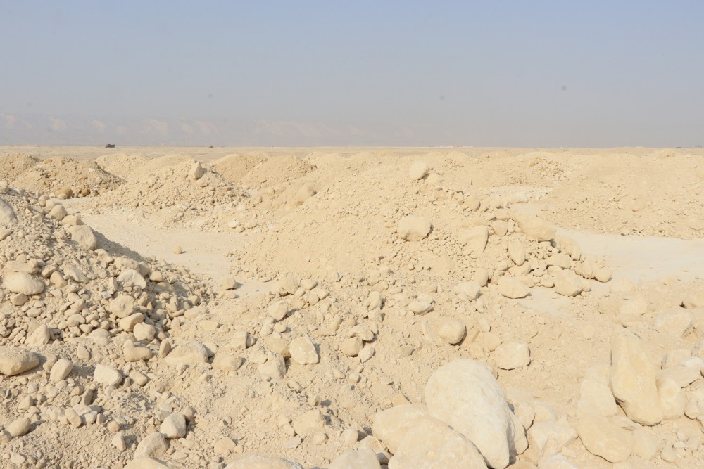 گزارش اول از عملیات بستر سازی سایت کارخانه اکسید منیزیم لامرد