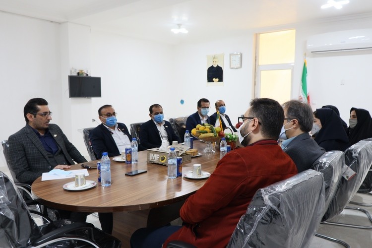 جلسه مشترک مدیر عامل شرکت صدر فردا (شستا) و مدیر عامل شرکت IMF