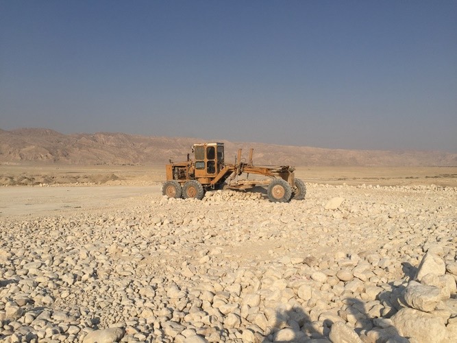 پایان عملیات زیر سازی و ایجاد بستر کارخانه